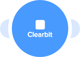 Integrer Clearbit gennem Make og Flows. Optimér dataanvendelse og arbejdsgange med avanceret automation.